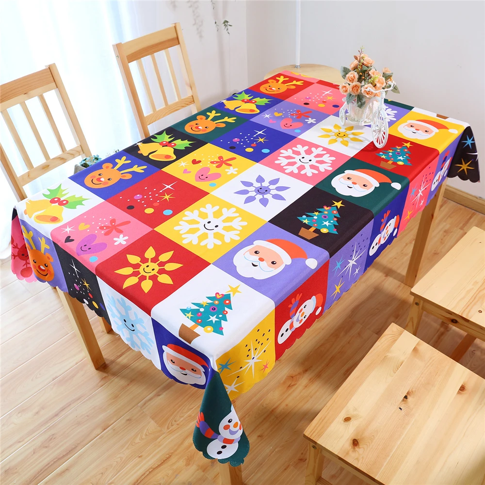 

Европа скатерть прямоугольник водонепроницаемый ужин печатных полиэстер скатерть домашний стол защита для кухни столовая