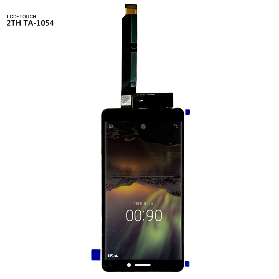 Бесплатная доставка для Nokia 6 2nd 2018 сенсорный экран дигитайзер ЖК дисплей в сборе 1