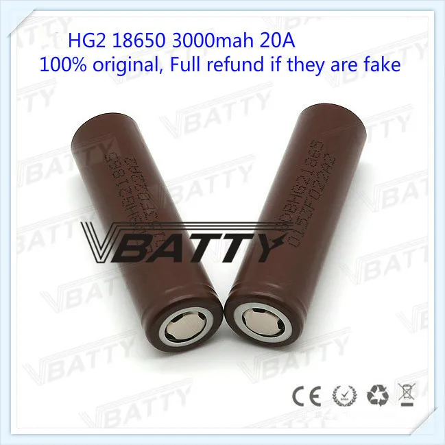 Высокое качество для LG 18650 3000 mAh 3,7 V литий-ионный аккумулятор Батарея INR18650 HG2 20A максимум. разрядный(1 шт