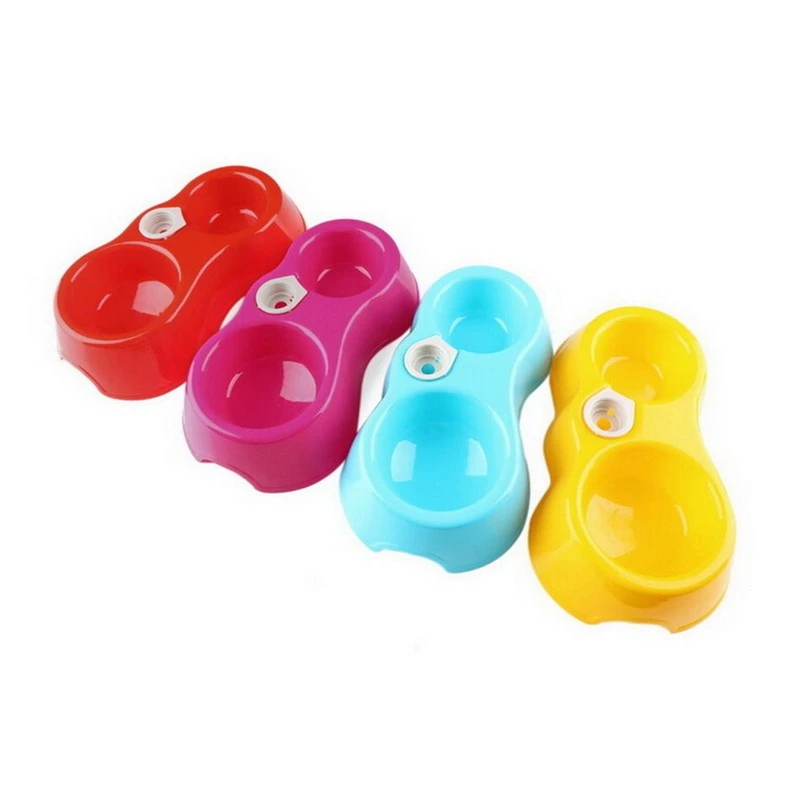 Кормушка для домашних животных креативная электрическая миска с двойным портом