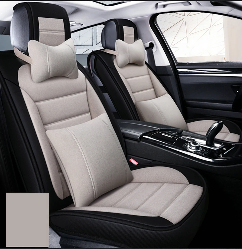 Автомобильный чехол для Toyota corolla chr auris wish aygo prius avensis camry 40 50 аксессуары чехлы для сидений автомобиля