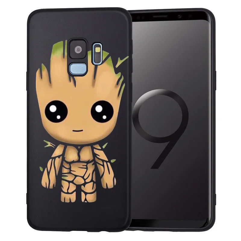 Звездные войны Грут Marvel для samsung Galaxy S6 S7 Edge S8 S9 S10 Plus Lite Note 8 9 A20 A30 A40 A50 A70 чехол для телефона чехол Etui