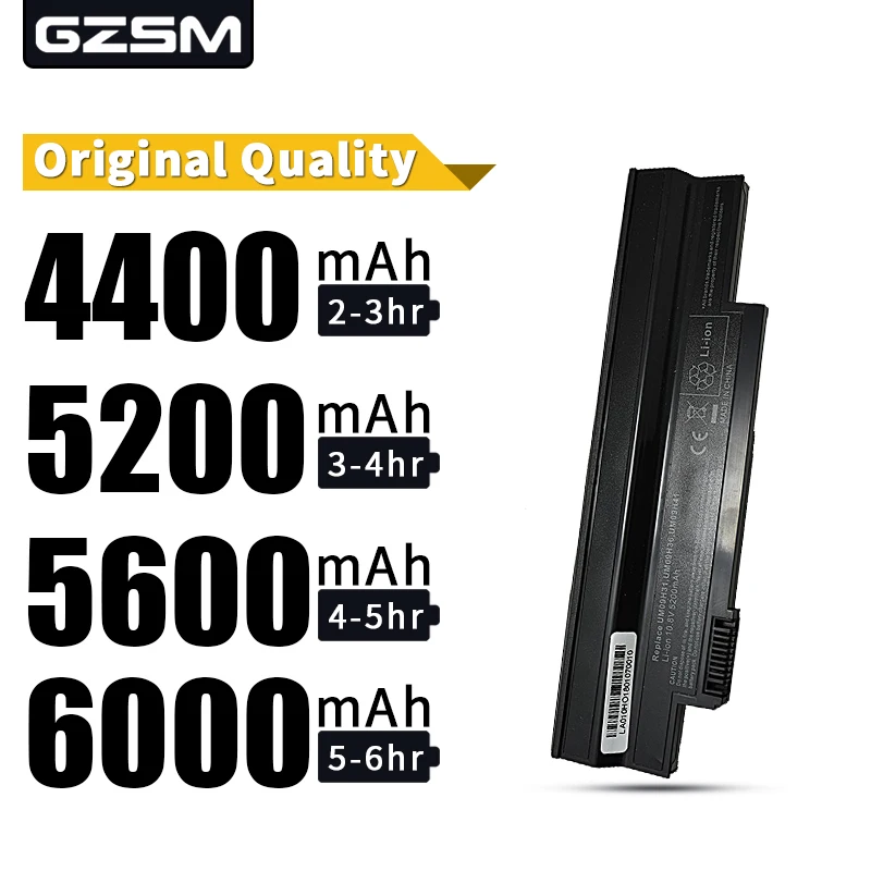 Аккумулятор HSW для ноутбуков ACER Aspire one аккумулятор 5200 мАч 6 ячеек eMachines 350 21G16i eM350 NAV50