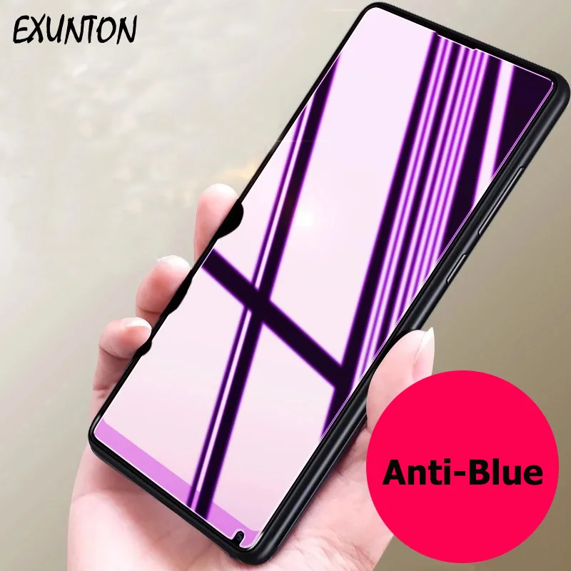 EXUNTON 2 шт для Xiaomi Mi x Max 2S Note 3 анти синее Закаленное стекло Защитная пленка 6 5X 5C 5 5S