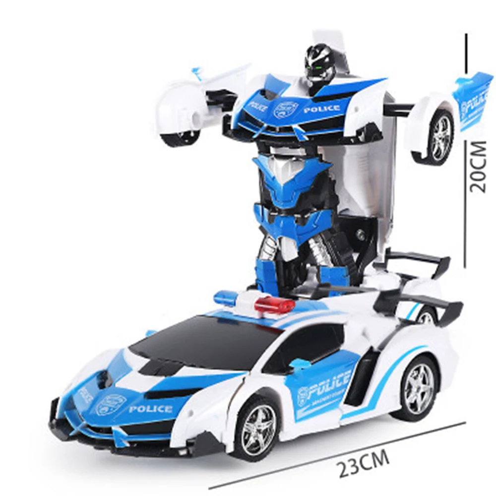 1/18 RC автомобиль трансформации Роботы Модель автомобиля роботы игрушки крутой