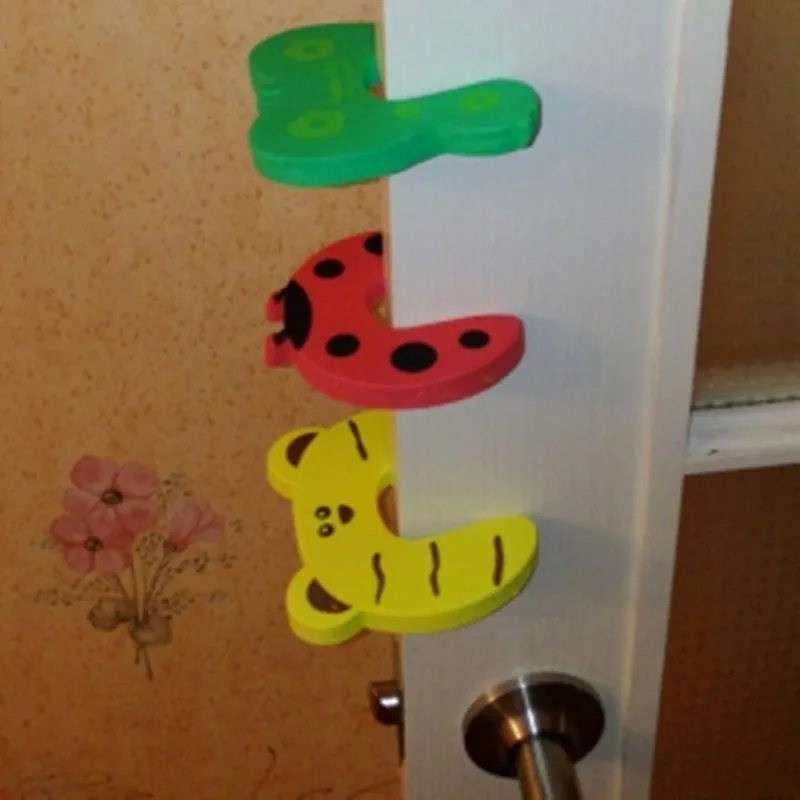 10 шт./лот дети ребенок мультфильм животных Jammers Stop Edge Угловые Охранники двери