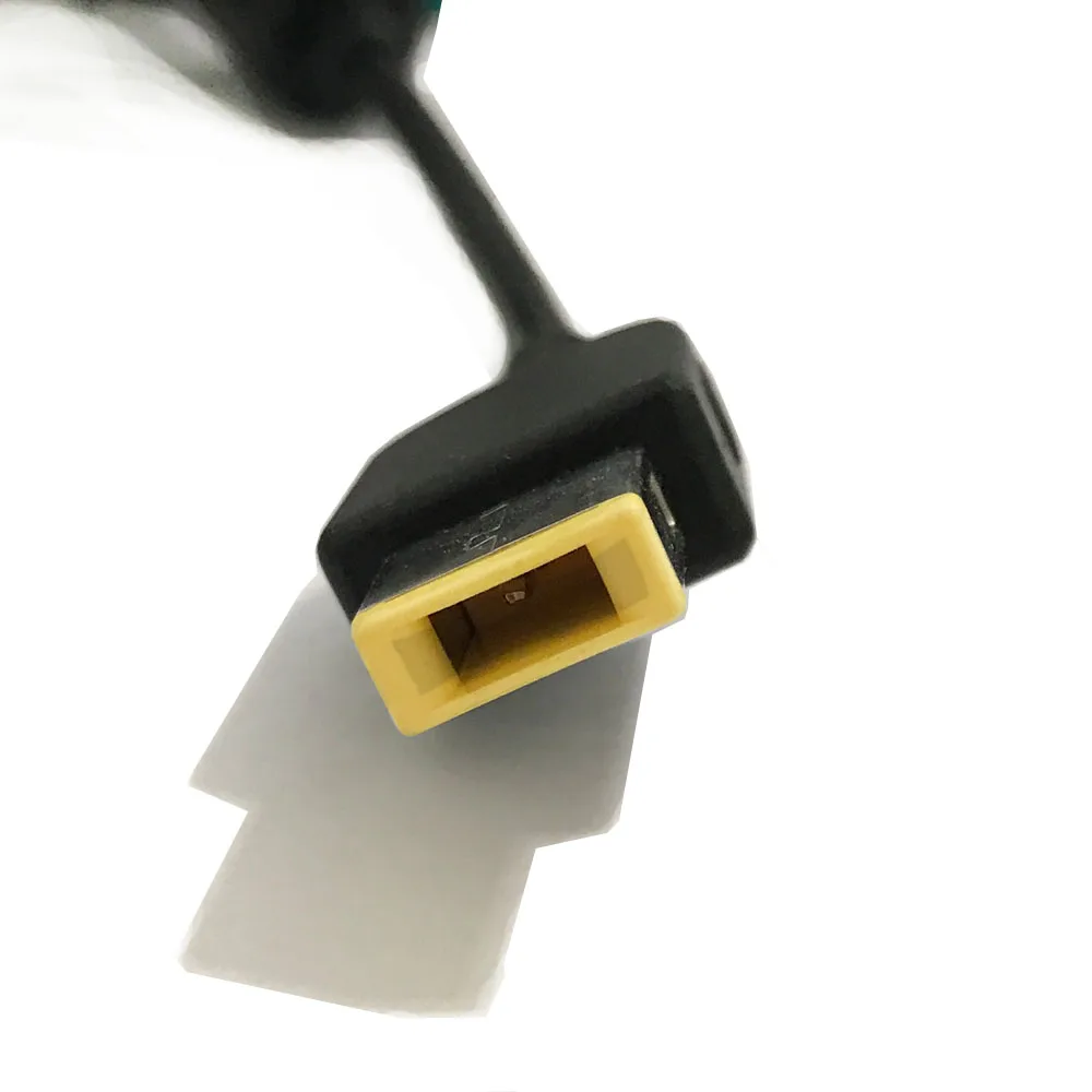 10 шт. квадратный желтый USB-разъем для зарядного устройства постоянного тока