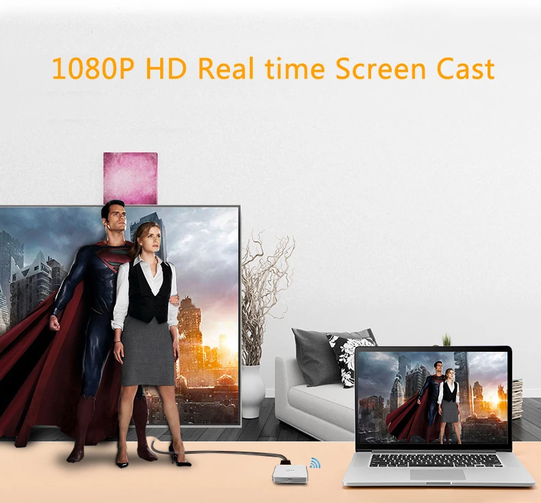 SSK SSP-Z300 беспроводной литой, Двойной диапазон 2,4 ГГц 5 ГГц WiFi Miracast Airplay DLNA tv Stick адаптер приемник дисплей ключ