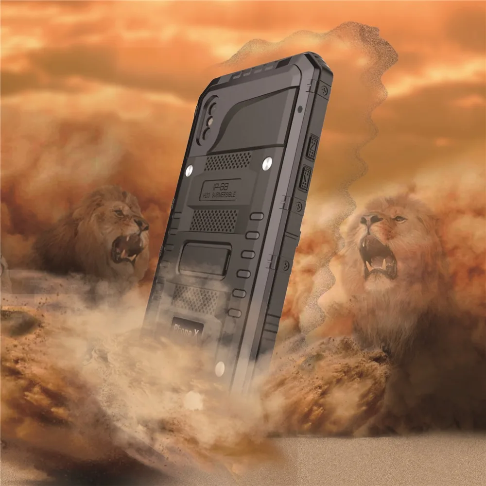 TURATA IP68 водонепроницаемый ударопрочный сверхпрочный гибридный прочный
