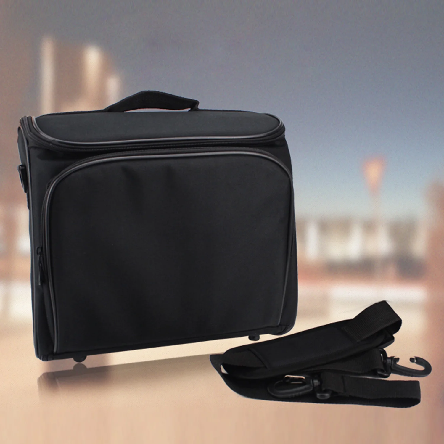 Сумка для хранения Besegad 34x28x13 см чехол с защитой от царапин и ударов Epson Panasonic BenQ Sharp
