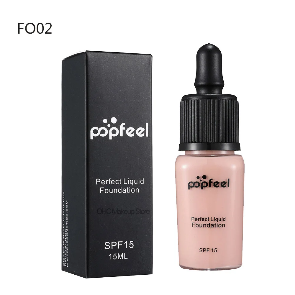 Тональный крем для лица Spf 15 основа Матовый Para O Rosto идеальный жидкий консилер