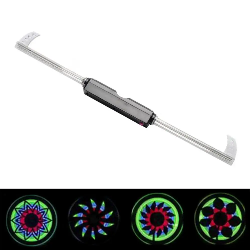 Ни один велосипед колеса свет 32 узоры 36 LED вспышка спица шины Водонепроницаемый