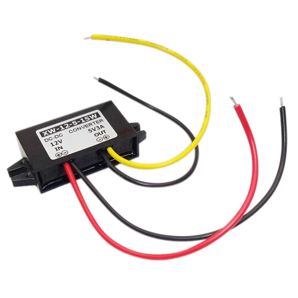 Hot DC 12V(6.5-22V) To 5V 3A 15W Step Down Module Power Supply Converter Regulator Adapter LED Lights fans | Обустройство дома