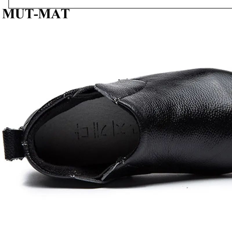 Детские ботинки модные детские кожаные низкие и одиночные для девочек