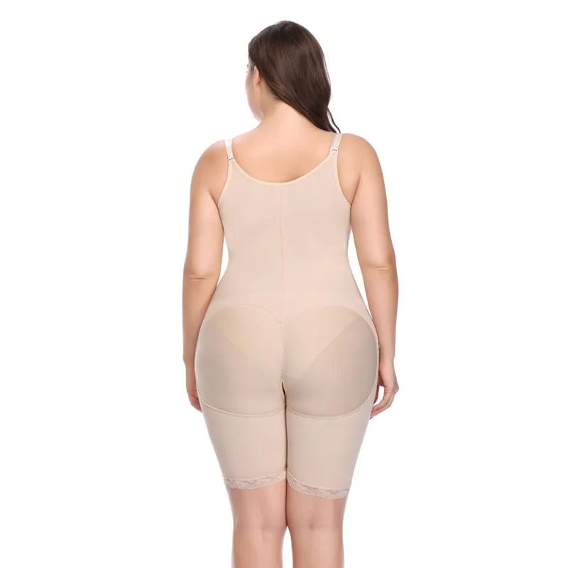 CR размера плюс 6XL 2019 латексный женский корректор фигуры после липосакции пояс с
