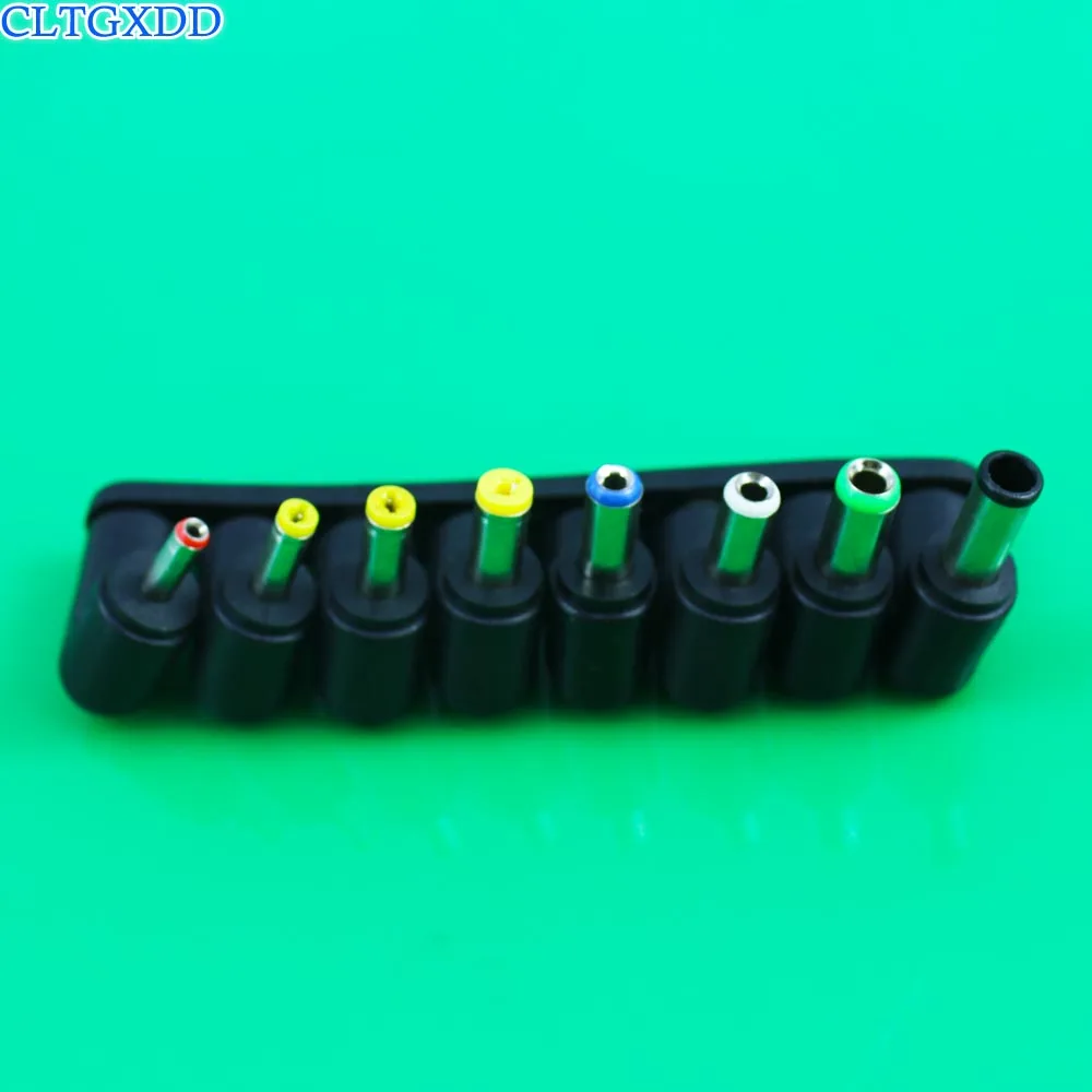 cltgxdd Universal 1set=8pcs 5.5*2.1mm Jack to DC Plugs for Laptop AC Power Adapter Computer Tips Connectors Notebook | Обустройство