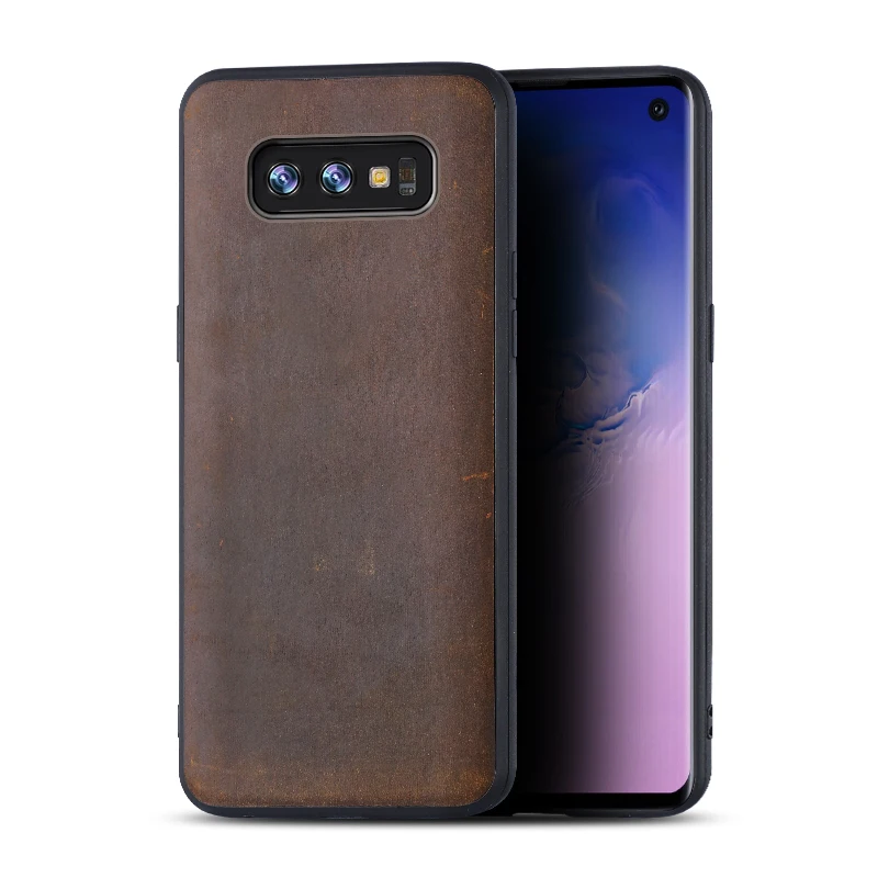 Чехол из натуральной кожи для Samsung Galaxy s10 plus S20 Ultra S8 S9 Plus A50 A70 A51 A30 a71 2018 Note 10