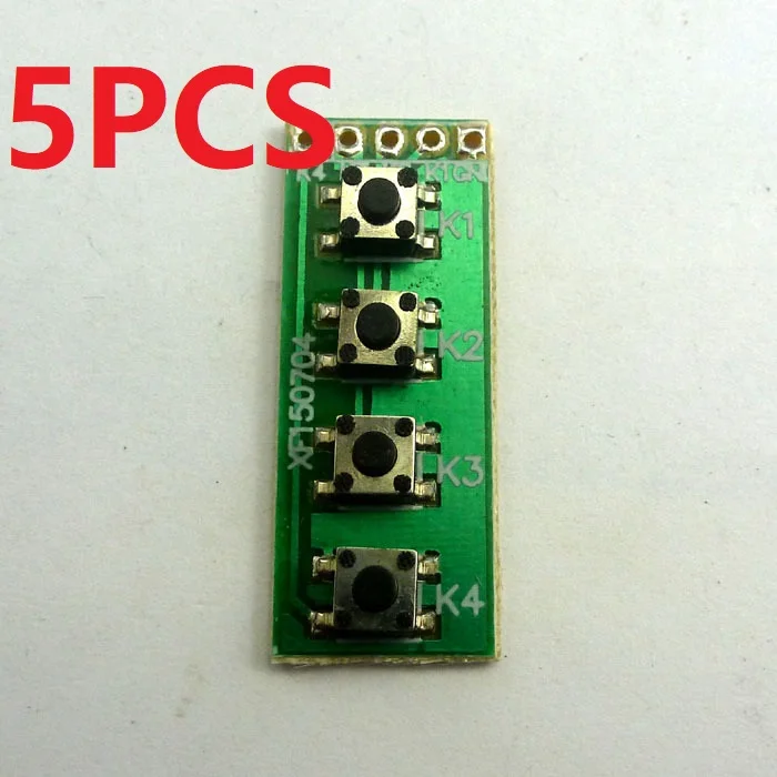 5 шт. 4 кнопочный переключатель для Arduino UNO MEGA2560 Raspberry pi PCB PLC | Обустройство дома