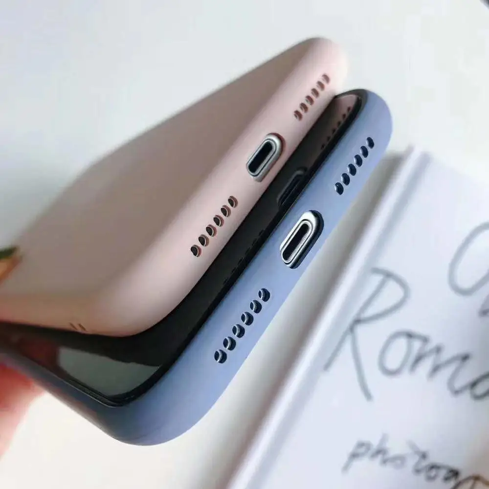 Liquid Silicone Case For Samsung Galaxy A70 A60 A50 A40 A30 A20 A10 M10 M20 M30 Soft TPU Anti-knock Cover Fundas | Мобильные