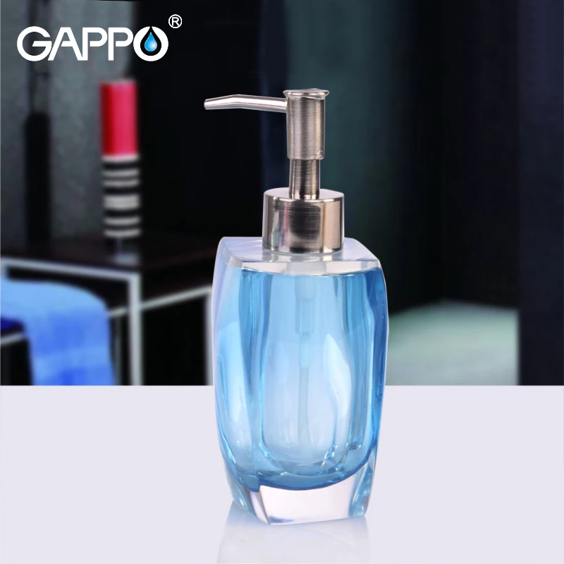 GAPPO liquid soap dispensers soaps pump imported resin Bottle Bath Shower Accessories bottles | Обустройство дома