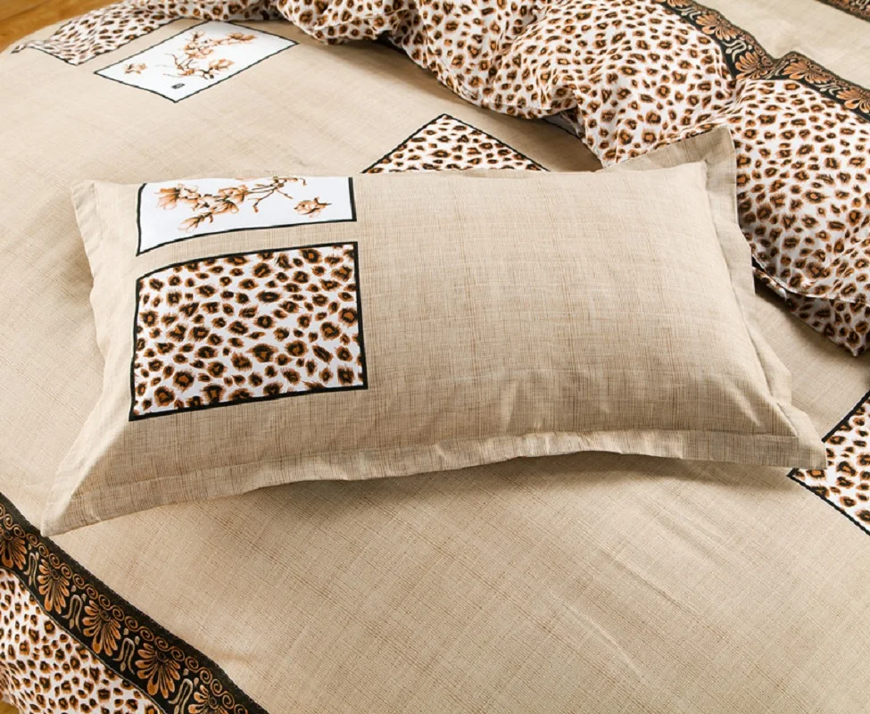 Новые Модные Простые коричневых тонах рисунок постельного белья пододеяльник