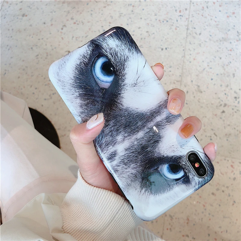Модный мягкий чехол из ТПУ для iPhone X XR XS 6 6S 7 8 Plus чехлы телефонов с изображением