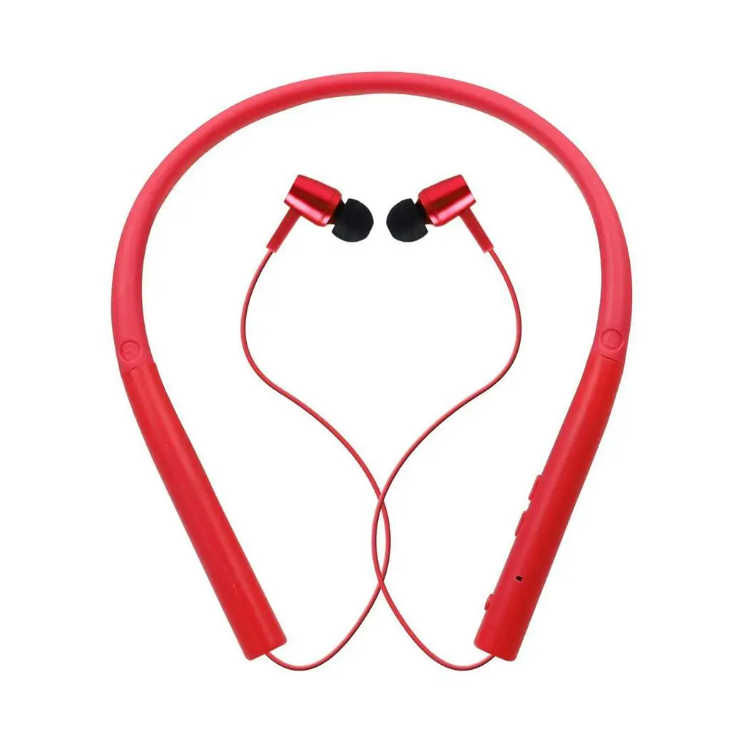 Wireless Earphone Neckband Bluetooth 4.2 Stereo Bass Earphones Music Noise Cancellation Headsets Blue | Электроника