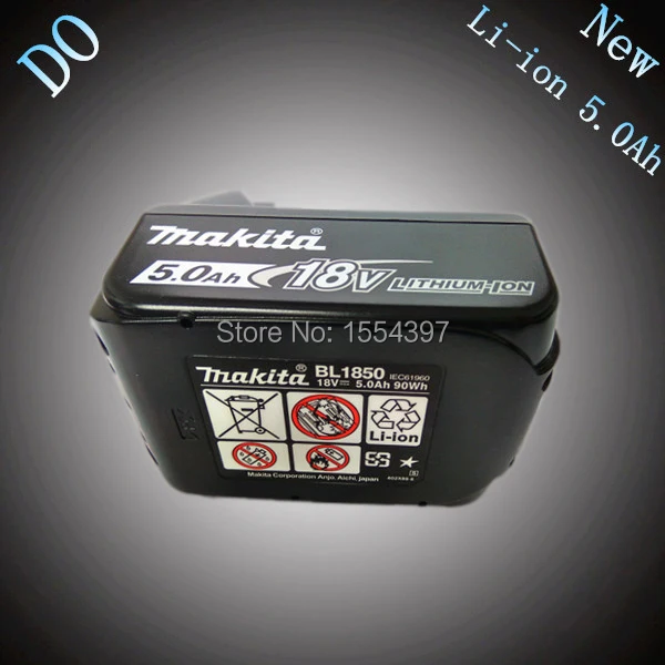 3PCS 5000mAh New Rechargeable Lithium Ion Power Tool Battery Replacement for Makita 18V BL1830 BL1840 LXT400 194205-3 194230-4 |