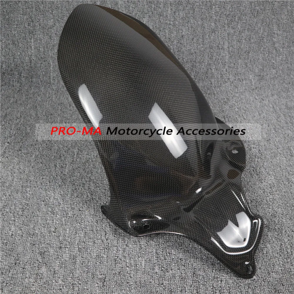 Мотоцикл задний Hugger с Chainguard из углеродного волокна для Ducati Monster 696 796 1100 Plain 6-26