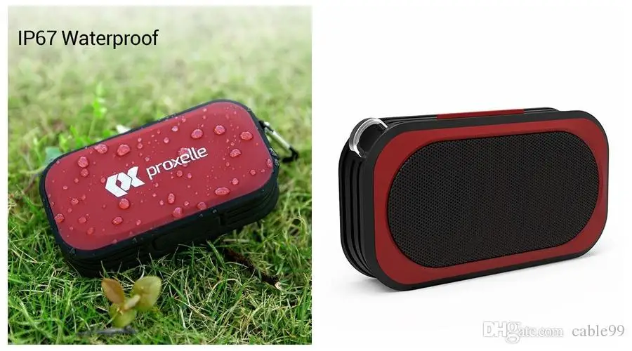 Беспроводной Bluetooth Водонепроницаемый Динамик S IP67 зажим громкий плавает на