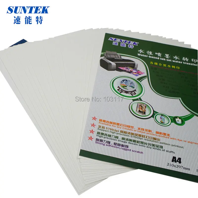 Наклейки для ногтей с водной горкой переводная картинка печати бумаги размер A3