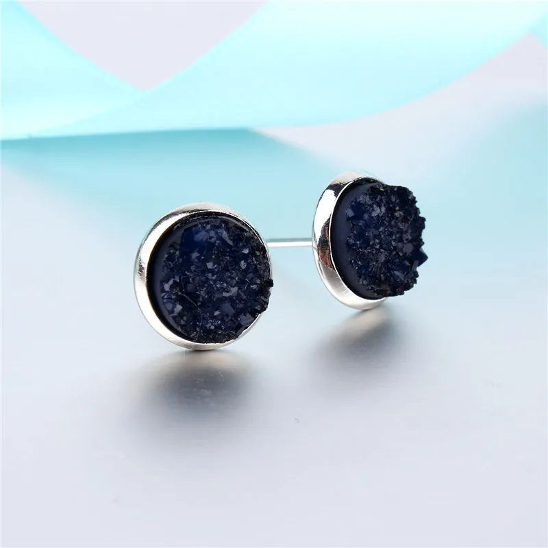 Dayoff европейские серьги ручной работы из смолы для женщин модные ювелирные