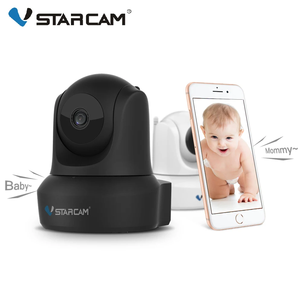 Vstarcam C29 радионяня 720P HD IP камера WiFi Обнаружение движения ночное видение аудио CCTV Беспроводная сеть безопасности черный