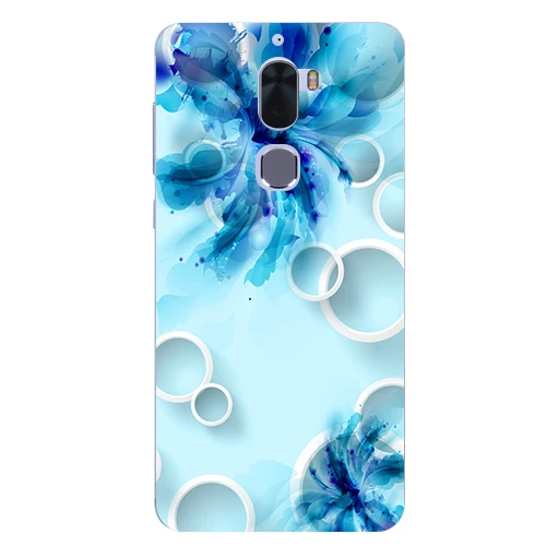 Мягкий силиконовый чехол для Letv Cool 1 Dual Leeco Coolpad с цветочным рисунком растений