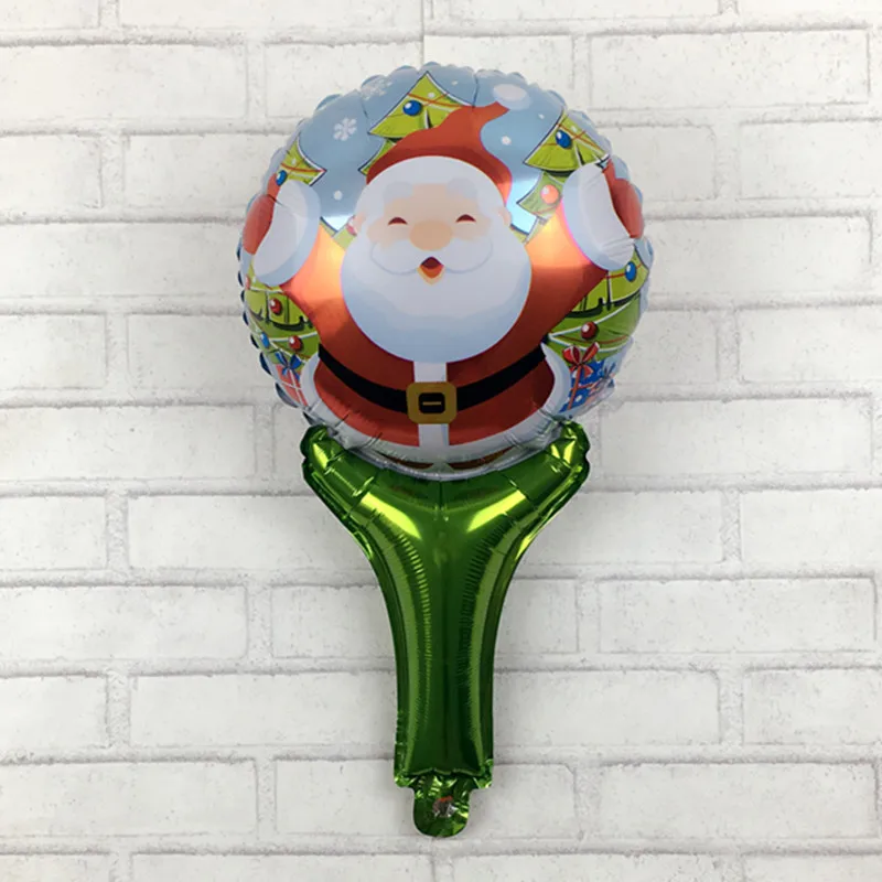 Figure Balloons TSZWJ Новые рождественские ручные палочки для пожилых людей алюминиевые воздушные шары воздушный шар Детские игрушки Рождественские Вечерние - Цвет: Figure Balloons