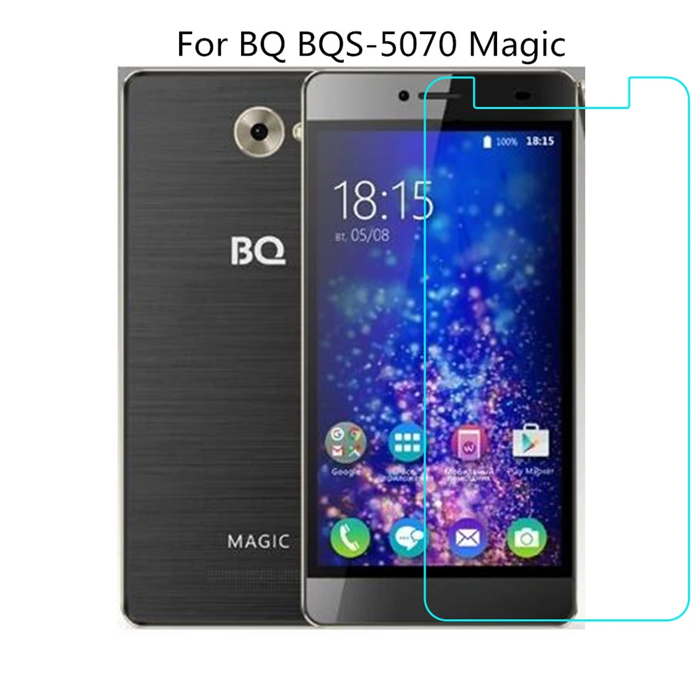 1 шт. закаленное стекло для BQ Mobile BQS 5070 Magic защита экрана 9H 2.5D защитная пленка