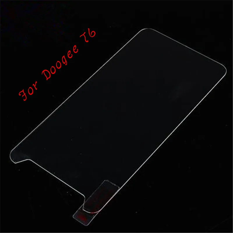 Для doogee t6 закаленное стекло фильм протектор экрана высокого качества hd яркий
