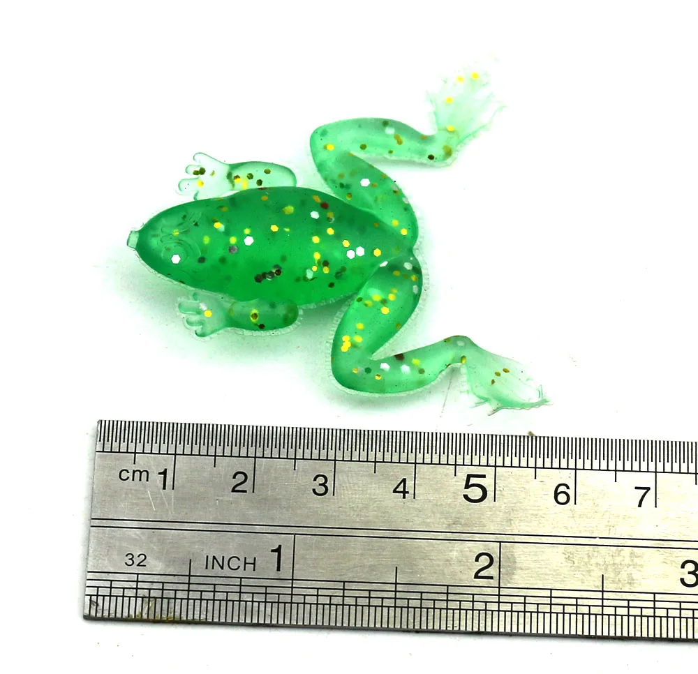 Большая распродажа 10 шт./лот мягкие приманки лягушка рыболовные Искусственные