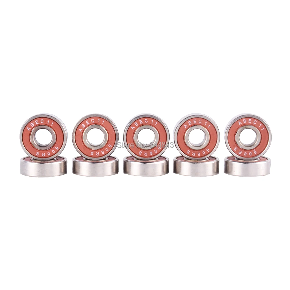ABEC-11 роликовые коньки с расположение колес в одну линию FreeLine скейт скейтборд LongBoard HandSpinner rodamitos набор из 10 шт