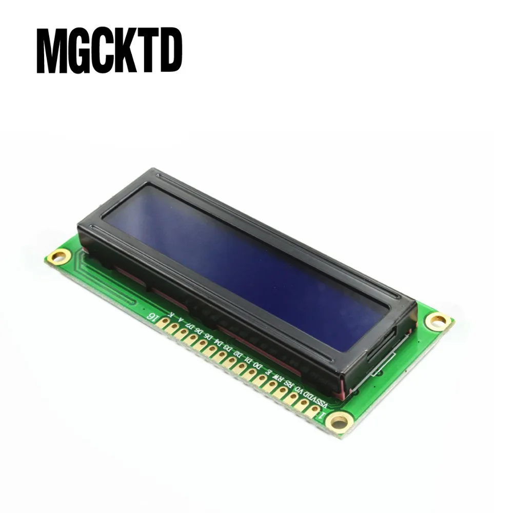 1 шт. модуль LCD 1602 зеленый экран 16x2 персональный ЖК дисплей Module.1602 5V и белый код|module