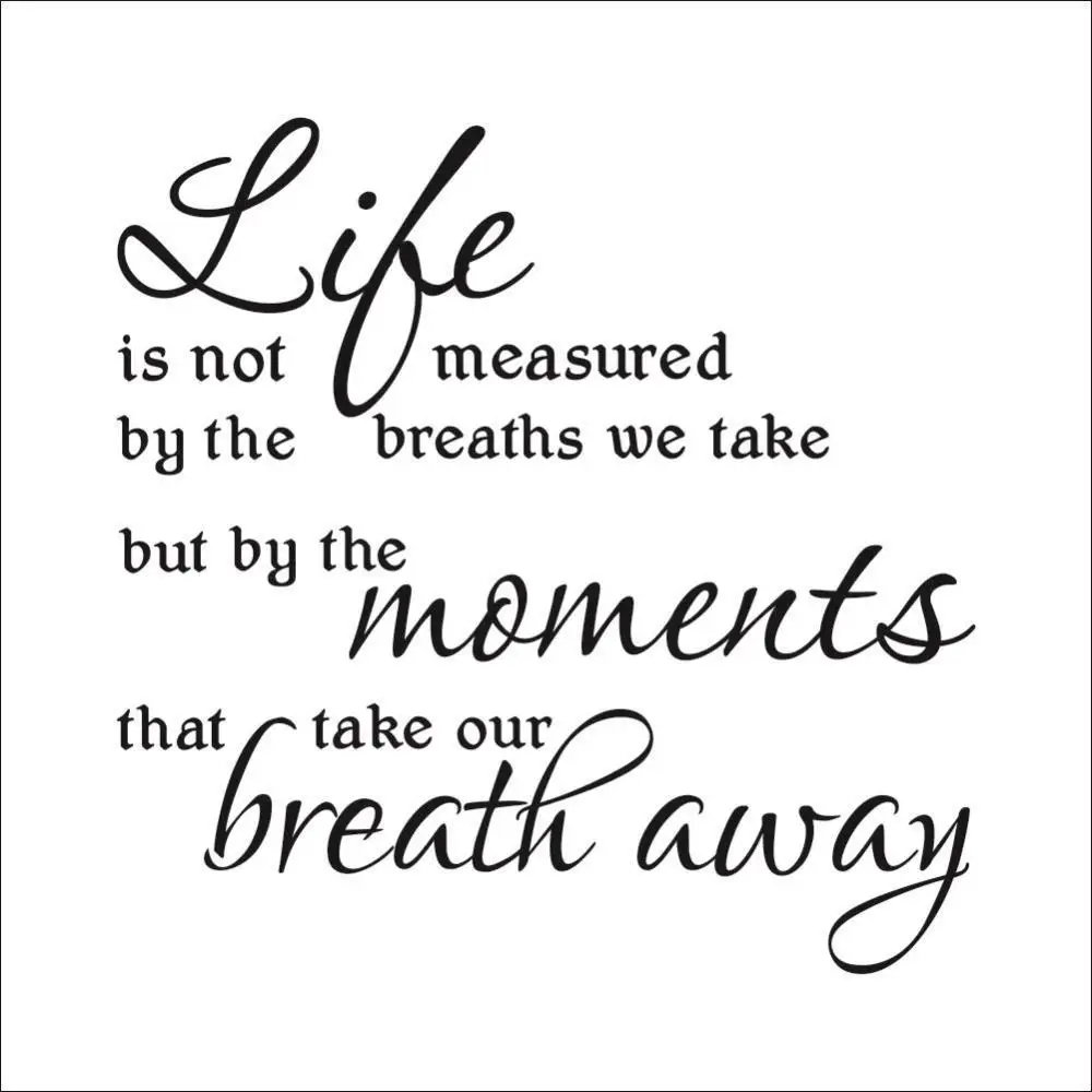 life's quote wall decals zooyoo8215 home decoration living room bedroom removable DIY 3d art vinyl stickers | Дом и сад