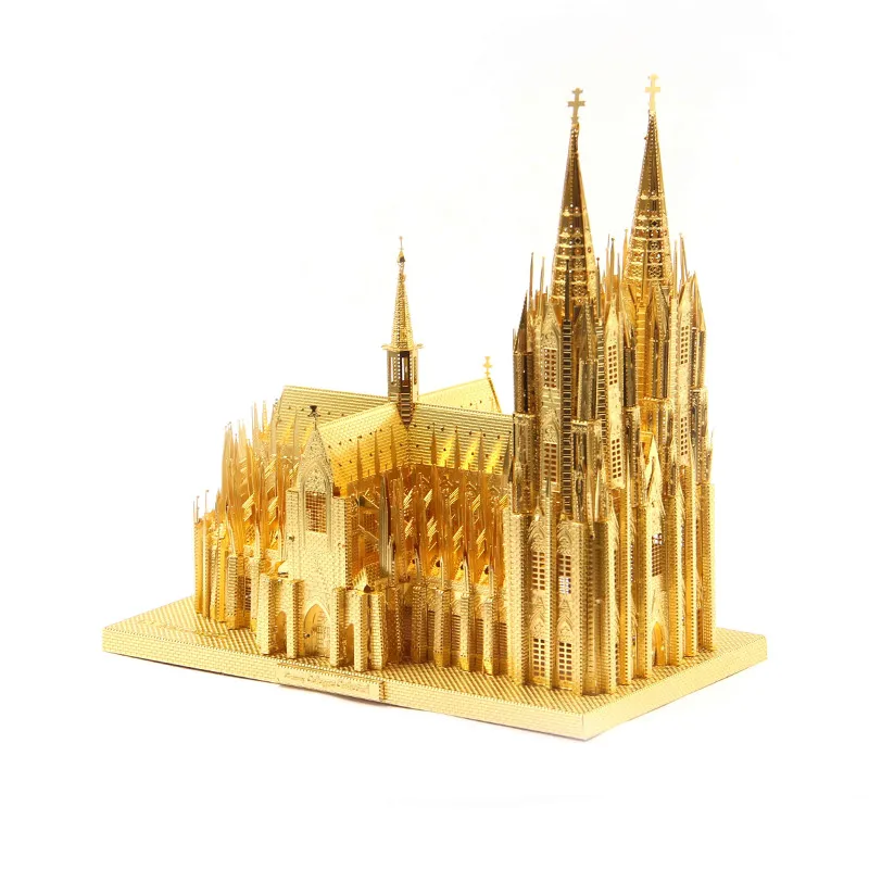 Образовательная коллекция для взрослых металлическая 3D головоломка MICROWORLD Cologne