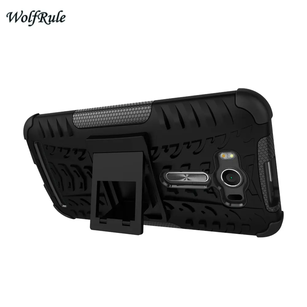 Asus Zenfone 2 Laser ZE500KL чехол wolfrole противоударный силиконовый + пластиковый для ZenFone 5 0