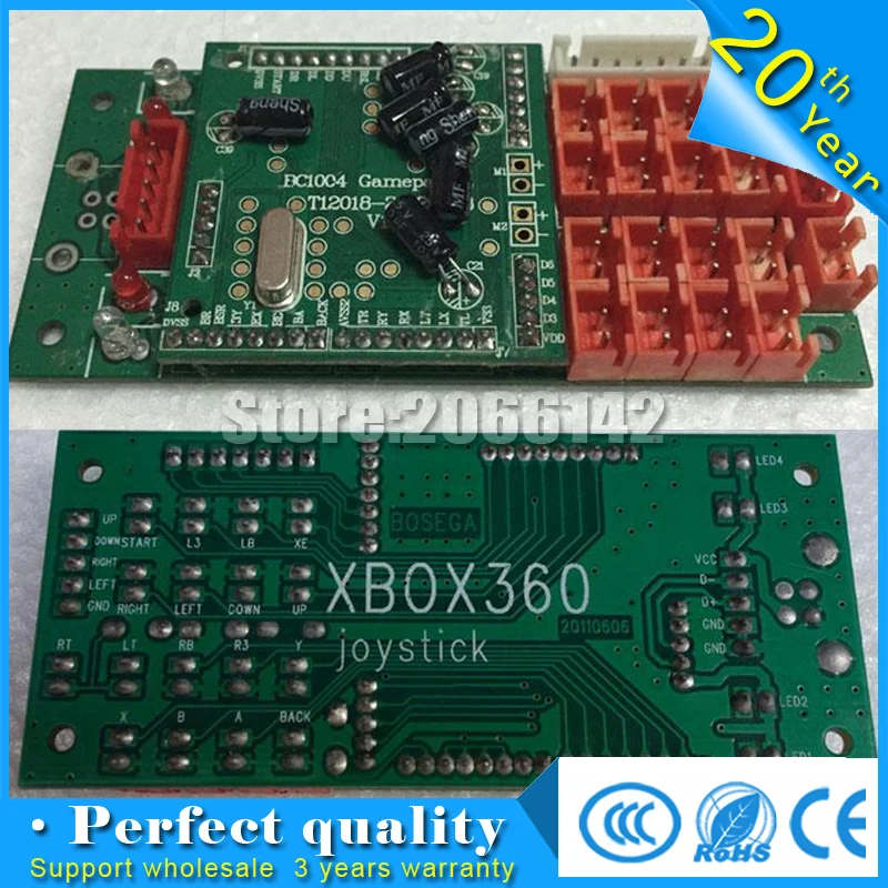 Новый DIY USB энкодер печатная плата оригинальный чип XBOX360 Аркада содержание рокер