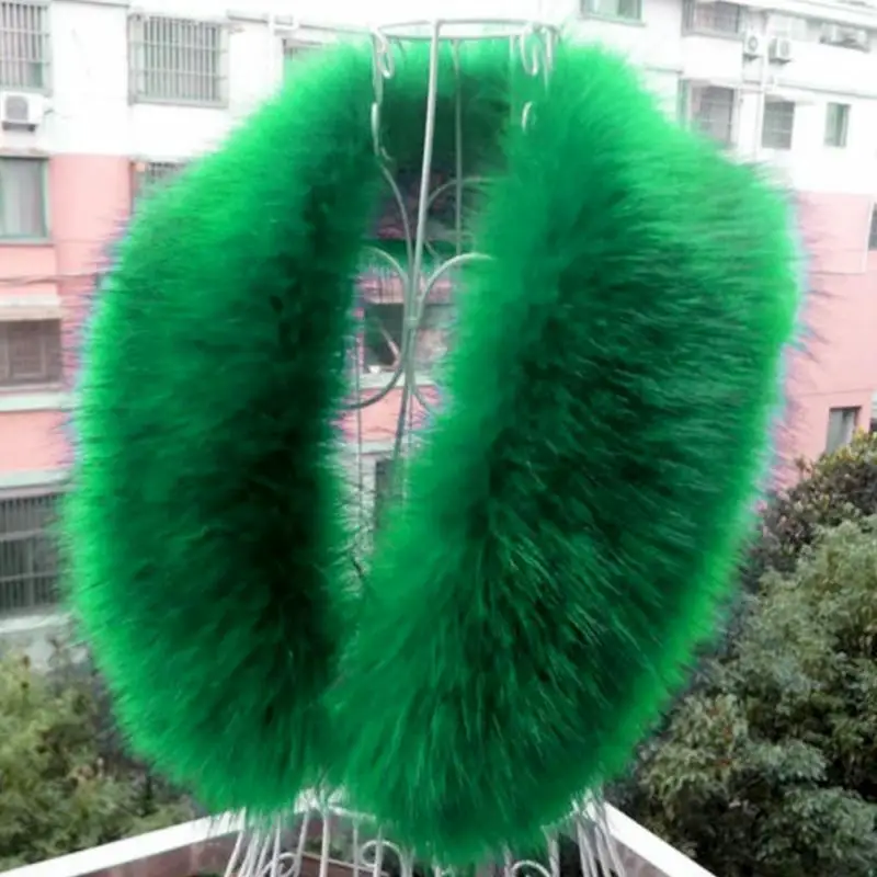 Новая мода искусственный Лисий меховой воротник шарф, шаль, воротник Для женщин зимние теплые Обёрточная бумага палантин шарфы для женщин#919