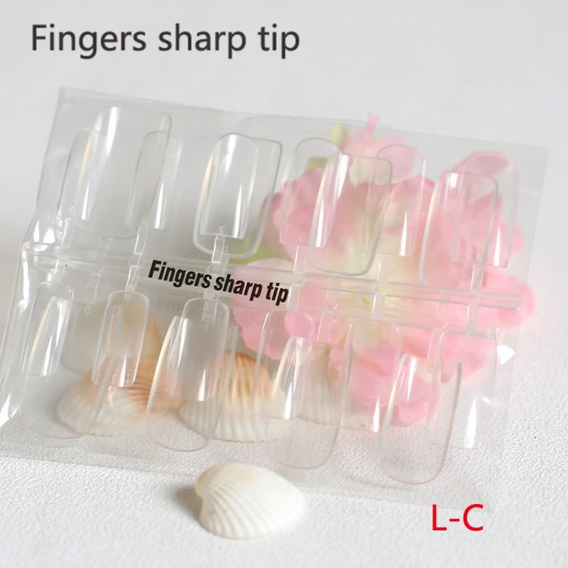 Модный красивый яркий цвет ногтей 2020 наименование длинной длины 20 шт нежный