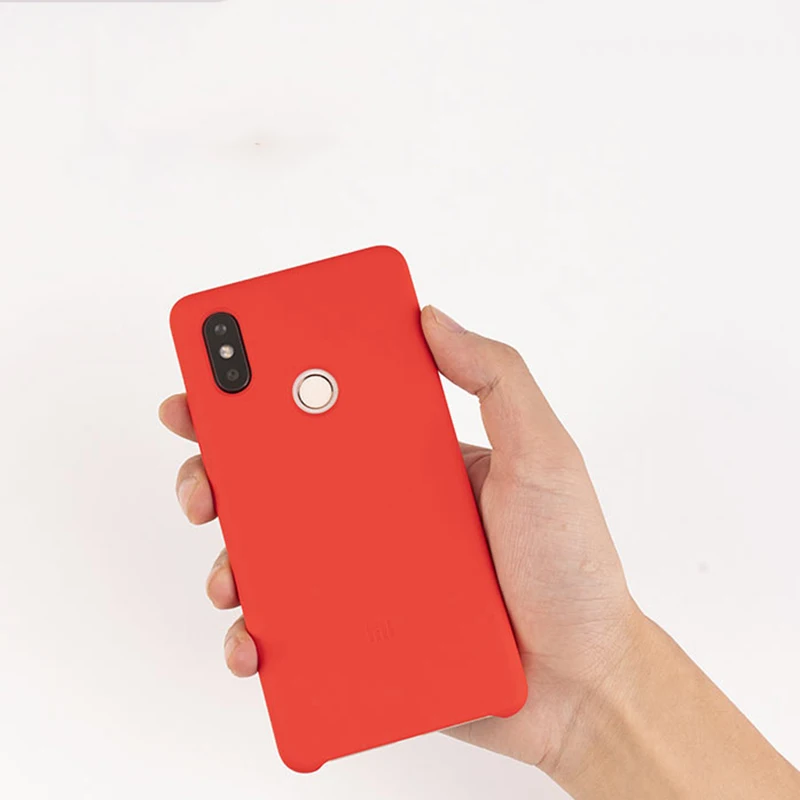 Xiaomi оригинальный MI 8 SE чехол с высококачественным силиконовым ПК и микрофиброй