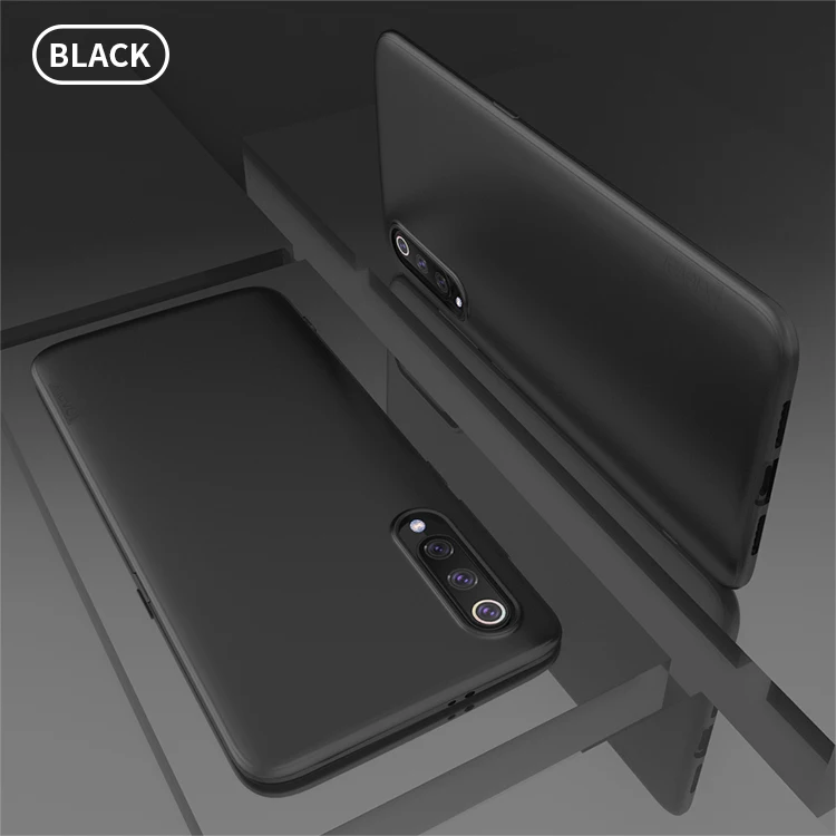 Black X-Level Мягкий ТПУ чехол для Xiaomi mi 9 Pro 5G mi 9 SE Ультратонкий матовый чехол на заднюю панель телефона для Xiaomi mi 9 чехол - Цвет: Black