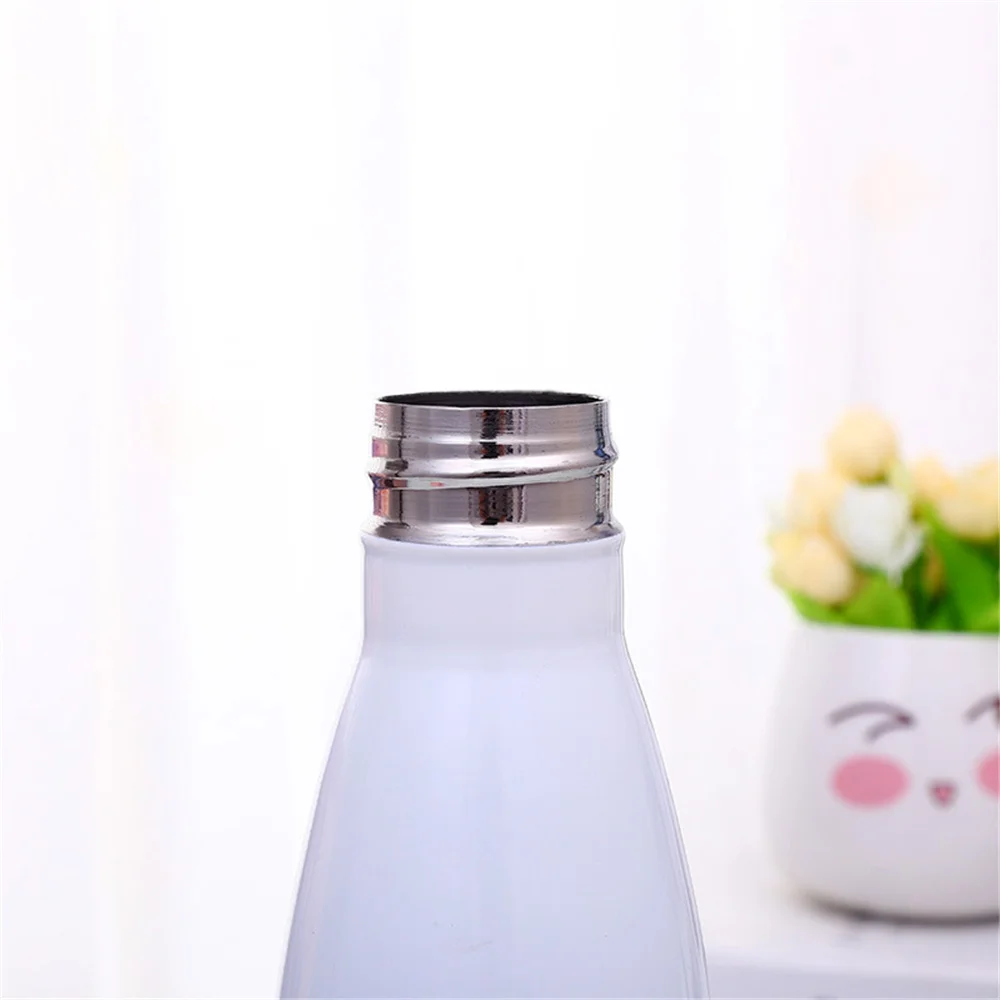 Цветочный бутылка для воды BPA бесплатно из нержавеющей стали пивной чай кофе