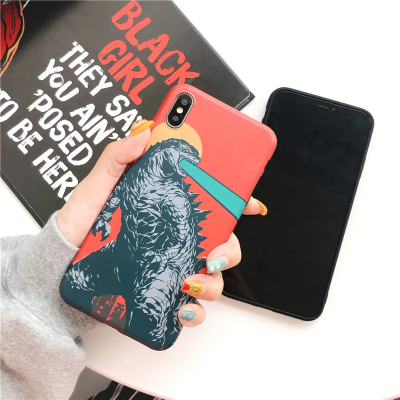 Чехол для телефона с изображением монстров iphone X XR XS Max чехол 6 6s 7 8 plus модные мягкие